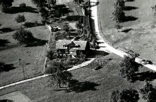 Gemüsegärtnerei und Wohnhaus 1945