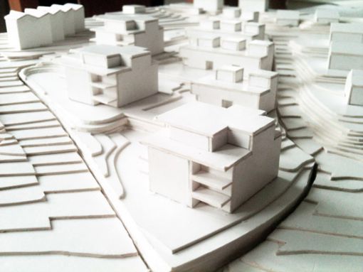 Im Farnen - Modell der Wohnsiedlung