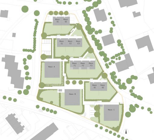 Im Farnen - Situationsplan